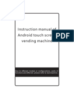 TCN Android Touch Screen Vending Machine User Manual