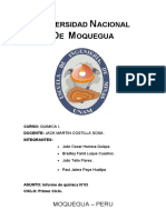 Informe Quimica Nº3