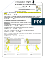 Exercícios Encontros Vocálicos