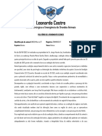 Relatório de Atendimento Clínico - Sr. Jorge Vicente