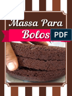 Massa para Bolos