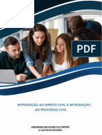 AP. Introdução Ao Direito Civil e Introdução Ao Processo Civil