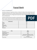 Faysal Bank Introduction