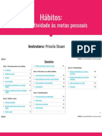 Alura PDF Slides Hábitos Da Produtividade Às Metas Pessoais