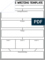 Narrative Writing Template: Title