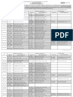 PE IAL Timetable