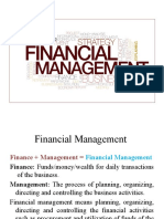 Fundamentals of Finance BBA - I Sem