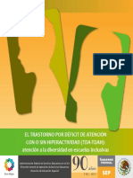 El Trastorno Por Deficit de Atencion Con o Sin Hiperactividad Tda Tdah Atencion A La Diversidad en Escuelas Inclusivas