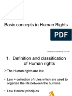 Presentation Human Rights Concepts