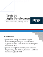 Topic 03 - Agile Development