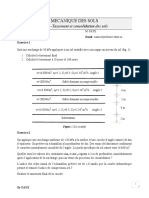 TD - 5 - Tassement Et Consolidation Des Sols