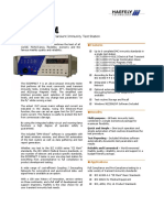 HAEFELY ECOMPACT4 - Testador IEC61000-4-4 - 5 - 8 - 9 - 11 - 29