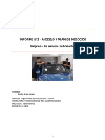 Informe 2 - Modelo y Plan de Negocios