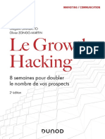 Le Growth Hacking 2e Éd. Frédéric Canevet Grégoire Gambatto Etc. Z