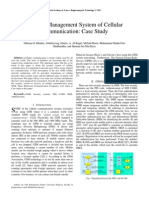 Security Management System of Cellular Communication: Case Study