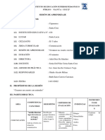 Sesion de Aprendizaje #1