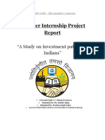 Summer Internship Report