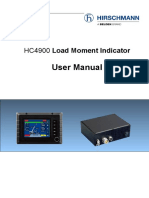 HIRSCHMANN Load Moment Indicator User Manual