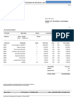 Orçamento #98 Angolait Ford Ranger 23-07-2018