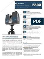 FARO Focus S350 Spec Sheet