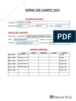 M.C. Cuaderno de Campo 3° (A-B-C-D)