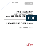 F Mc-16Lx Family All 16Lx Series With Flash: 16-Bit Microcontroller