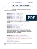 Practica 3 Oracle DBA I Usuarios