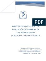 Directrices Nivelación 2021 CII