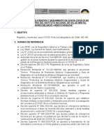 Procedimiento de Atencion y Seguimiento de Casos Covid en Trabajadores Del Insm-Hd-Hn