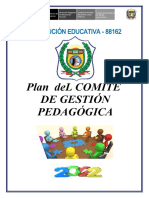 Plan de Comite de Gestión Pedagógica