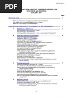 Wisconsin'S New Carrying Concealed Weapon Law Questions and Answers AUGUST 1, 2011