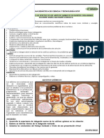 Ficha 4° Año Indagando Sobre Aditivos Químicos 22 Setiembre