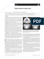 Indicators of Mandibular Dental Crowding in The Mixed Dentition