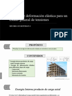 SEMANA 09 - Ener. de Deformación Elástica