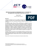 Riscos Profissionais em Construcao de Edificios de Aco Leve