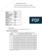 Procedimiento para Calcular Capacidad y Nivel de Servicio - Calculado