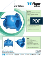 DATA 992 Swing Check Valve DN350-DN1200 2