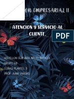 Atencion y Servicio Al Cliente