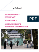 Aston Student Law Review Issue 3