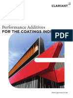 Clariant Brochure Performance Additives For The Coatings Industry 202001 EN