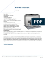 Systemair DVV 1000D4-6-XP F400 Smoke Ext