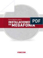 Guía Básica para Instalaciones de Megafonía - ES