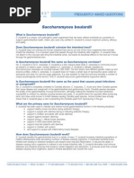 Saccharomyces Boulardii: Frequently Asked Questions