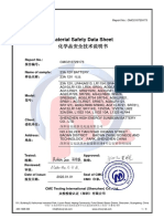 LR44 Battery MSDS For TP101