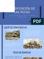 Clasificación de Las Rocas - Jahir Encalada