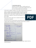 Domestic and Lighting Circuit