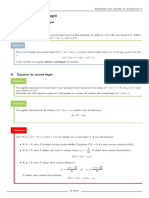 Fiche Revision Pour Terminale S - Second Degre