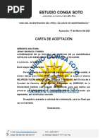 Modelo Carta y Constancia de Practica Pre Profesionales