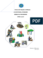 Federal Democratic Republic of Ethiopia Occupational Standard Edible Oil Processing NTQF Level Ii