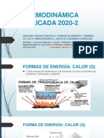 Termodinámica Aplicada 2020-2 Calor y Ei